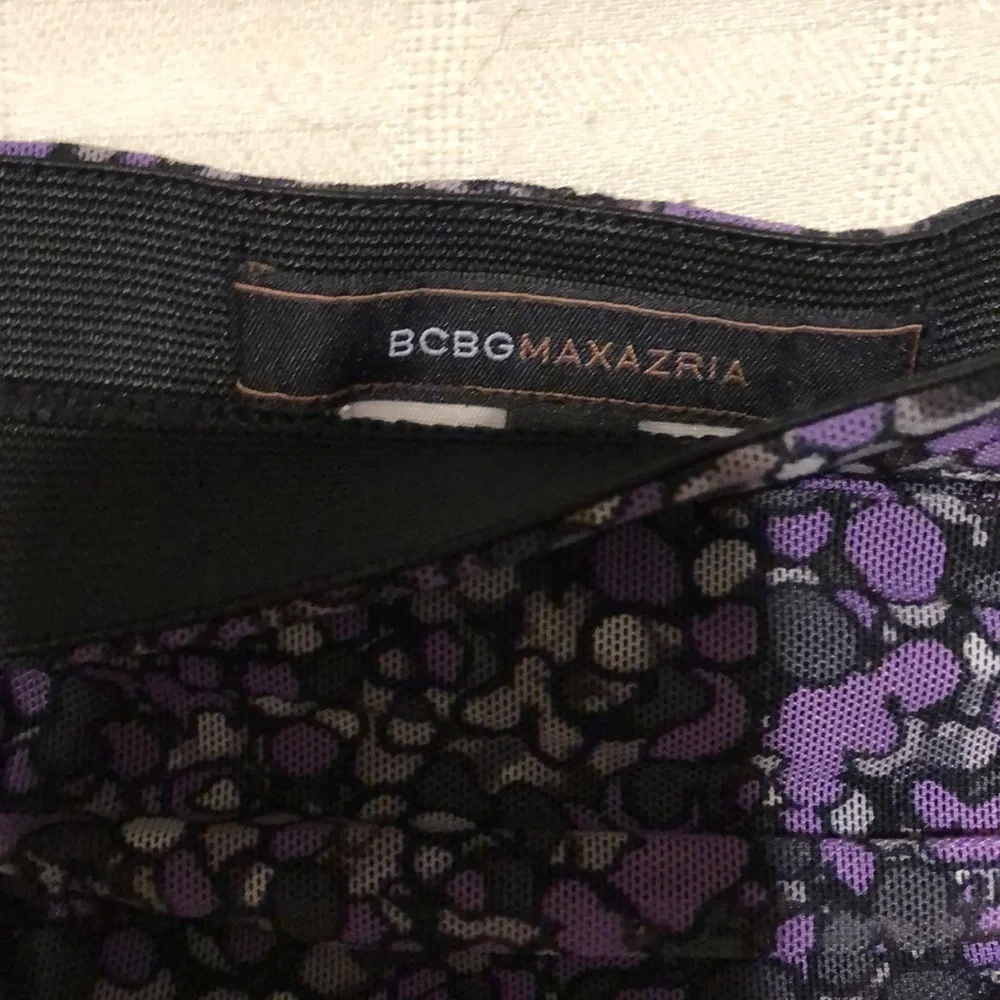 BCBG Maxazria Purple Skirt Size S